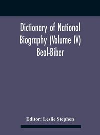 Produktbild: Dictionary Of National Biography (Volume Iv) Beal-Biber