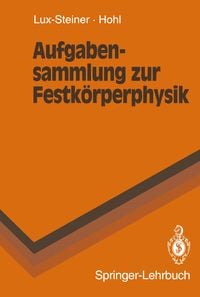 Produktbild: Aufgabensammlung zur Festkörperphysik