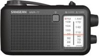 Produktbild: Sangean MMR-77 Outdoorradio UKW, MW Notfallradio Handkurbel, spritzwassergesch&uuml;tzt, Taschenlampe, wiederaufladbar Schwarz