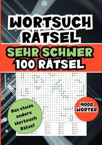 Produktbild: Wortsuchr&auml;tsel schwer- 4000 W&ouml;rter
