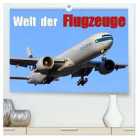 Produktbild: Welt der Flugzeuge (hochwertiger Premium Wandkalender 2026 DIN A2 quer), Kunstdruck in Hochglanz