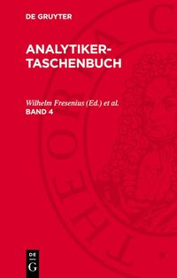Produktbild: Analytiker-Taschenbuch. Band 4