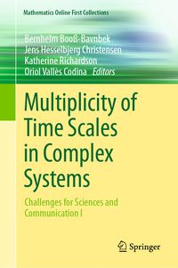 Produktbild: Multiplicity of Time Scales in Complex Systems