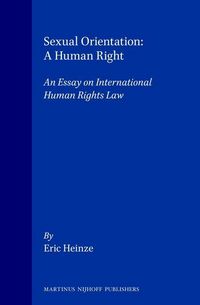 Produktbild: Sexual Orientation: A Human Right