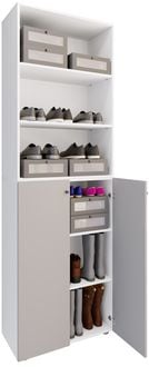 Produktbild: XL Holz Gro&szlig;er Schuhschrank Schuhkommode Lona 6