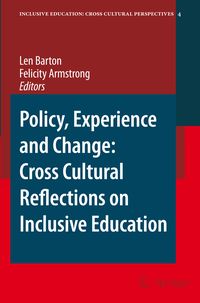 Produktbild: Policy, Experience and Change: Cross-Cultural Reflections on Inclusive Education