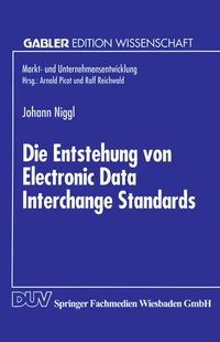 Produktbild: Die Entstehung von Electronic Data Interchange Standards
