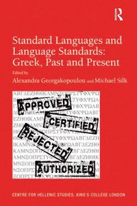 Produktbild: Standard Languages and Language Standards - Greek, Past and Present