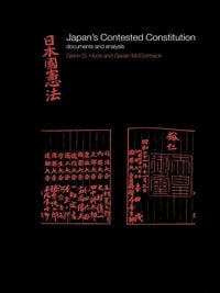 Produktbild: Japan's Contested Constitution