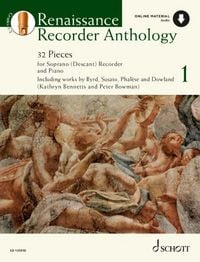 Produktbild: Bowman: Renaissance Recorder Anthology - Volume 1: 32 Pieces for Soprano (Descant) Recorder and Piano Book with Online Material
