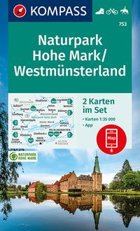 Bild vom Artikel KOMPASS Wanderkarten-Set 753 Naturpark Hohe Mark / Westmünsterland (2 Karten) 1:35.000 vom Autor Kompass-Karten GmbH