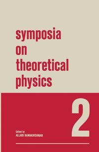 Produktbild: Symposia on Theoretical Physics