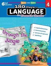 Produktbild: 180 Days of Language for Fourth Grade
