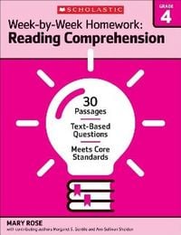 Produktbild: Week-By-Week Homework: Reading Comprehension Grade 4
