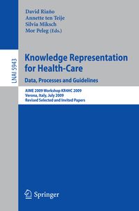 Produktbild: Knowledge Representation for Health-Care. Data, Processes and Guidelines