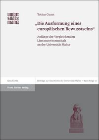 Produktbild: "Die Ausformung eines europ&auml;ischen Bewusstseins"
