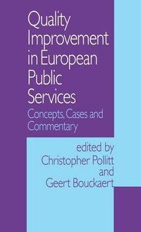 Produktbild: Quality Improvement in European Public Services