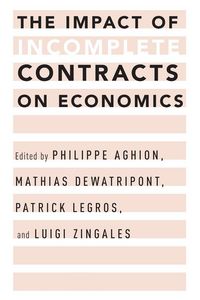 Produktbild: Impact of Incomplete Contracts on Economics