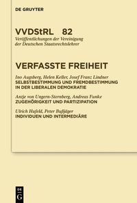 Produktbild: Verfasste Freiheit