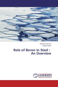 Produktbild: Role of Boron in Steel : An Overview