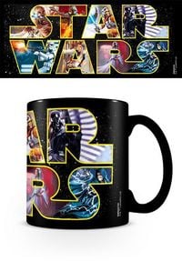 Produktbild: Star Wars (Logo und Figuren) Farbwechsel-Tasse