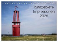 Produktbild: Ruhrgebiets-Impressionen 2026 (Tischkalender 2026 DIN A5 quer), CALVENDO Monatskalender