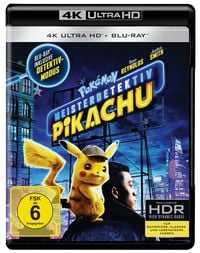 Produktbild: Pokemon Meisterdetektiv Pikachu (4K Ultra HD) (+ Blu-ray 2D)