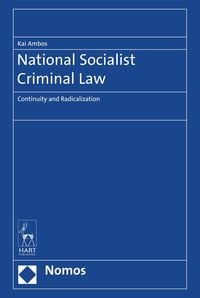 Produktbild: National Socialist Criminal Law