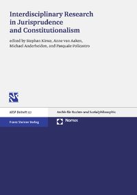 Produktbild: Interdisciplinary Research in Jurisprudence and Constitutionalism