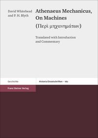 Produktbild: Athenaeus Mechanicus: On Machines (Peri mechanematon)