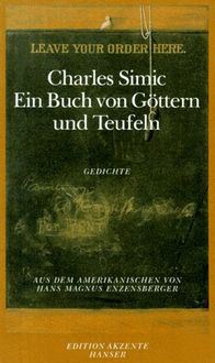 Produktbild: Ein Buch von G&ouml;ttern und Teufeln