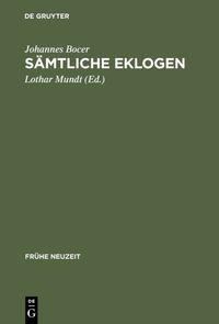 Produktbild: S&auml;mtliche Eklogen