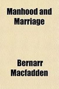 Produktbild: Manhood and Marriage