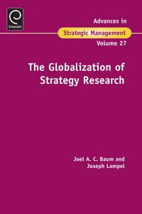 Produktbild: Globalization Of Strategy Research