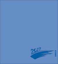 Produktbild: Foto-Malen-Basteln Bastelkalender blau 2027