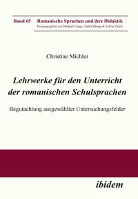 Produktbild: Lehrwerke f&uuml;r den Unterricht der romanischen Schulsprachen