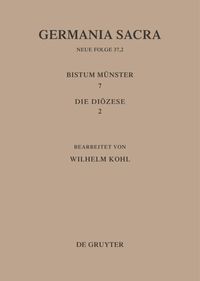 Produktbild: Die Bist&uuml;mer der Kirchenprovinz K&ouml;ln. Das Bistum M&uuml;nster 7,2: Die Di&ouml;zese