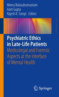Produktbild: Psychiatric Ethics in Late-Life Patients