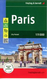 Bild vom Artikel Paris, Stadtplan 1:11.000, freytag & berndt vom Autor 