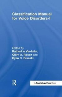 Produktbild: Classification Manual for Voice Disorders-I