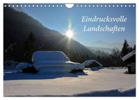 Produktbild: Eindrucksvolle Landschaften (Wandkalender 2026 DIN A4 quer), CALVENDO Monatskalender