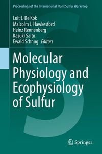 Produktbild: Molecular Physiology and Ecophysiology of Sulfur