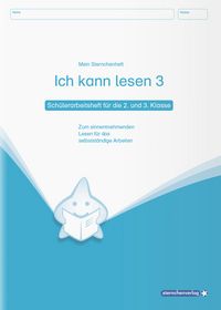 Produktbild: Ich kann lesen 3 - Sch&uuml;lerarbeitsheft f&uuml;r die 2. und 3. Klasse