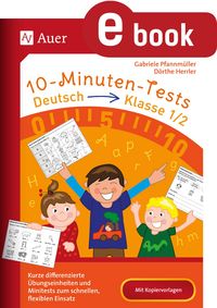 Produktbild: 10-Minuten-Tests Deutsch - Klasse 1/2