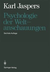Produktbild: Psychologie der Weltanschauungen
