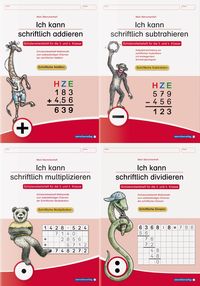 Produktbild: Ich kann schriftlich addieren, subtrahieren, multiplizieren und dividieren im Set