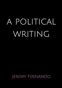 Produktbild: A political writing