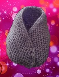 Produktbild: Strickanleitung Babyschuhe ohne Nadelspiel, tragbar von 0-6 Monate