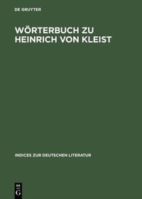 Produktbild: W&ouml;rterbuch zu Heinrich von Kleist