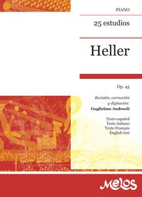 Produktbild: S. Heller 25 estudios para piano